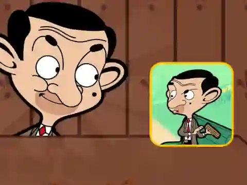 Permainan Mr Bean Solve Puzzle secara online