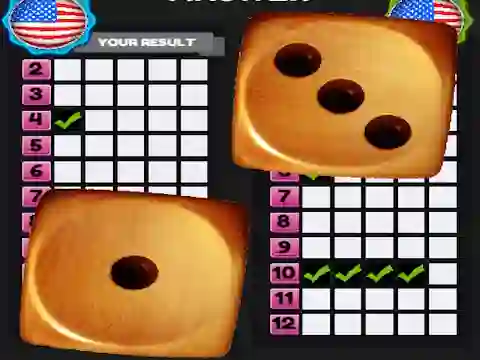 Permainan Country Dice Challenge secara online