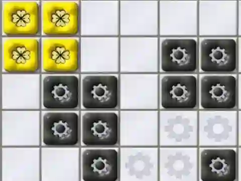Permainan Ugolki - halma secara online
