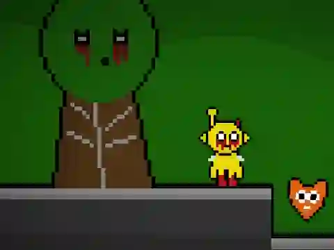 Permainan Sprunki Horror Version Dark secara online