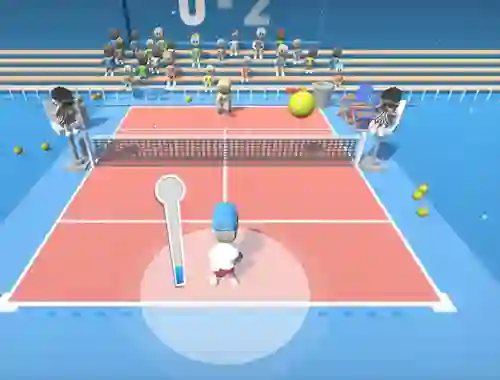 Permainan Tennis Clash secara online