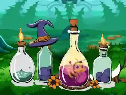 Permainan Bottle Stuck Honeybee Escape secara online