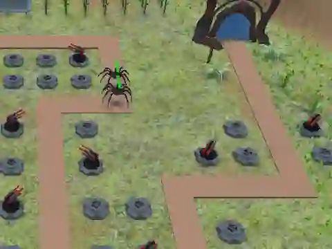 Permainan Tower Defense secara online