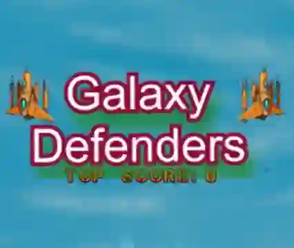 Permainan Galaxy Defenders secara online