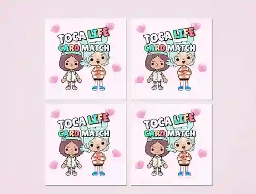 Permainan Toca Life Memory Card Match secara online