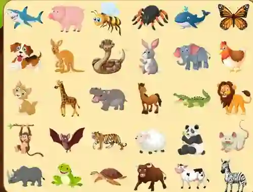 Permainan Discover Animals secara online