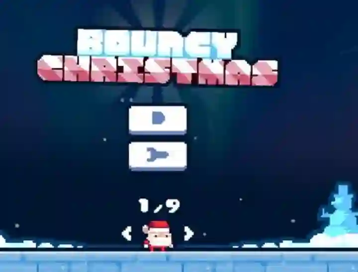 Permainan Bouncy Christmas secara online