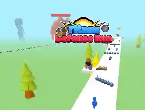 Permainan Titans Defense Run secara online