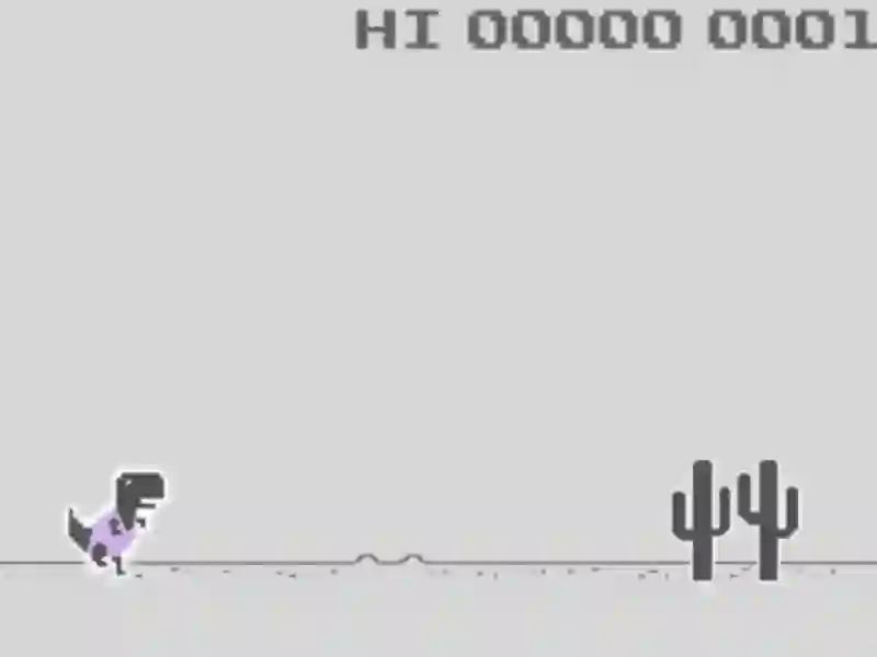 Permainan Dinosaur Jump secara online