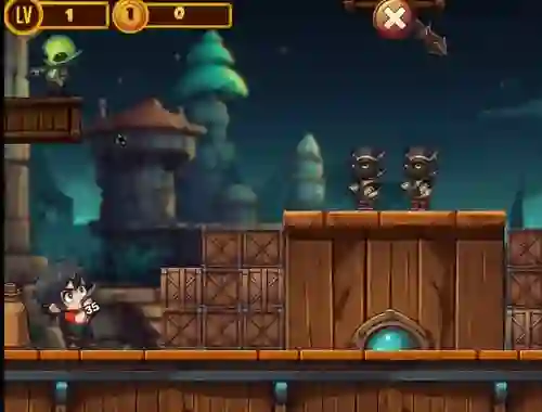 Permainan Zombie Knockdown secara online