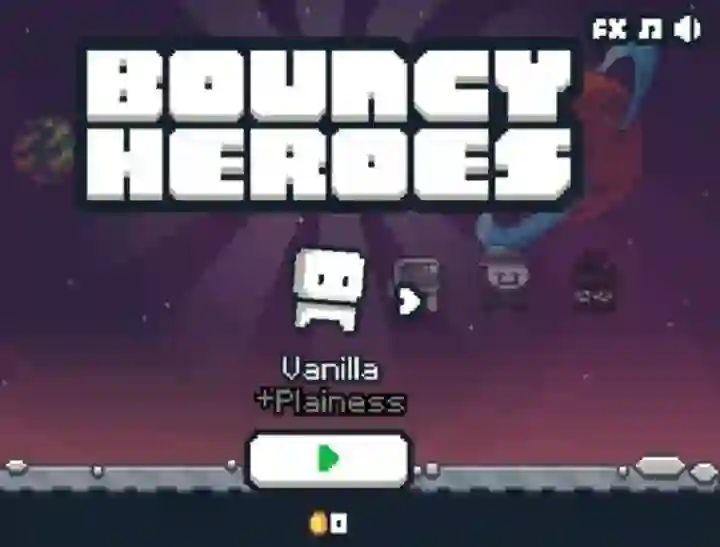 Permainan Bouncy Heroes secara online