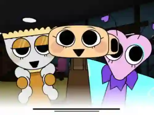 Permainan Sprunki x Dandy's World 2 secara online