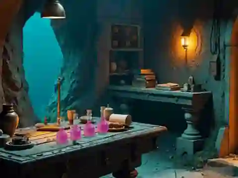 Permainan Underwater Sorceress Escape secara online