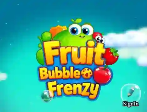 Permainan Fruit Bubble Frenzy secara online