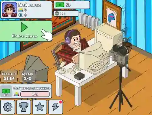 Permainan Idle Influencer Simulator secara online