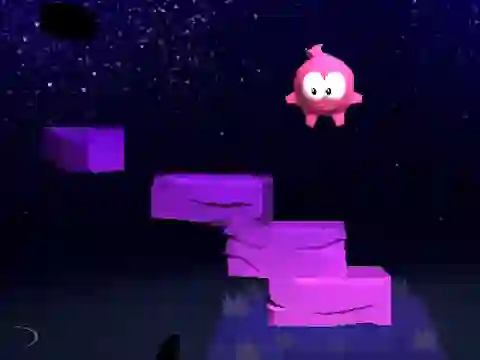 Permainan Om nom Jump secara online