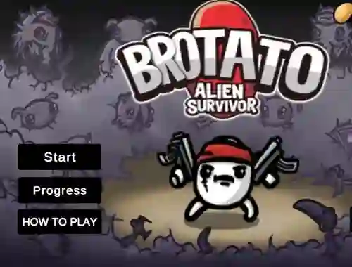 Permainan Brotato Alien Survivor secara online