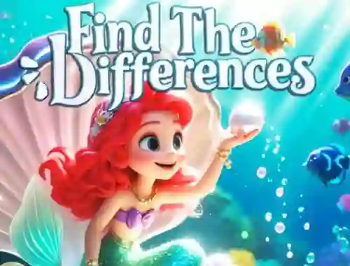 Permainan Find The Differences: Little Mermaid secara online