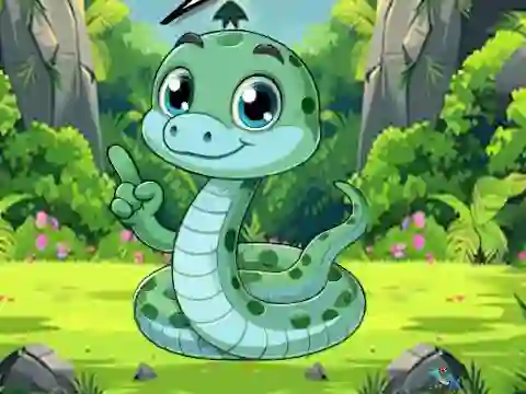 Permainan Snake Searching The Baby secara online
