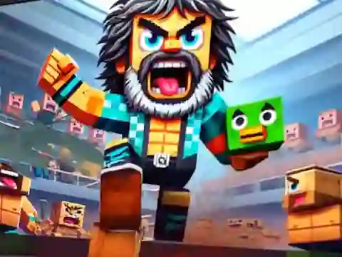 Permainan Chicken Jockey Combat secara online