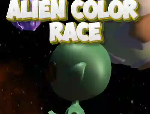 Permainan Alien Color Race secara online