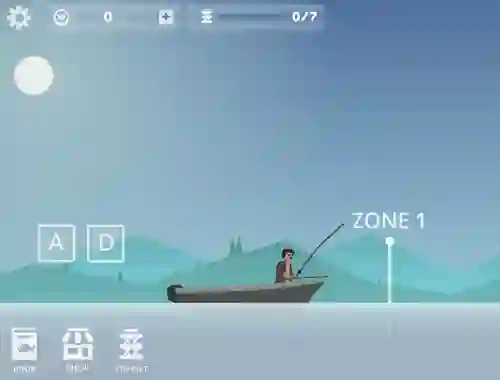 Permainan Fishing Simulator secara online