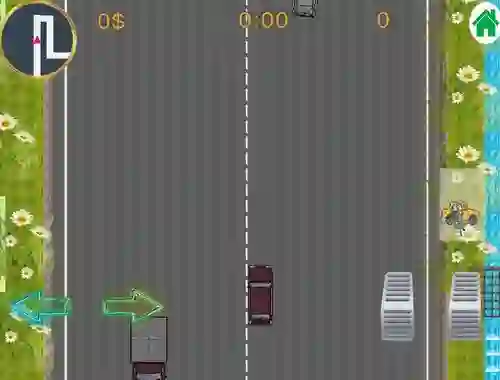 Permainan Cab Car - Taxi Driving & Passenger Pickup secara online