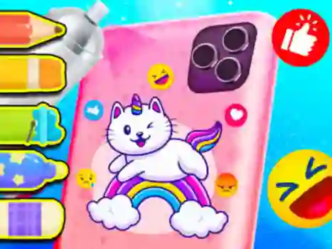 Permainan Coloring Book: Phone Case secara online