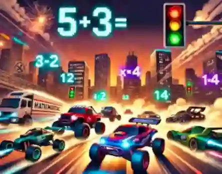 Permainan Mathematics Racing secara online