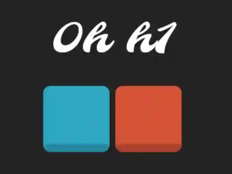 Permainan 0h H1 secara online