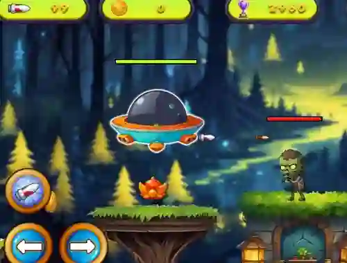 Permainan Nebula Strikers secara online