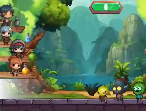 Permainan Poison Shooter secara online