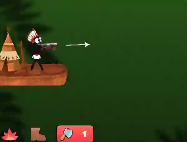 Permainan Stickman Arrow Battle secara online