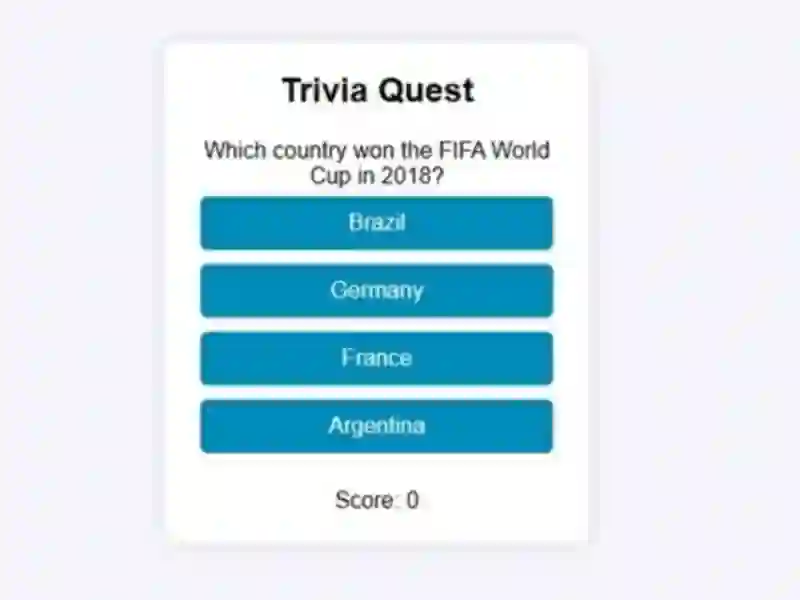 Permainan Trivia Quest secara online