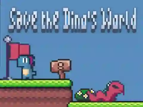 Permainan Save the Dino's World secara online
