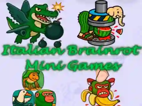Permainan Italian Brainrot Mini Games secara online