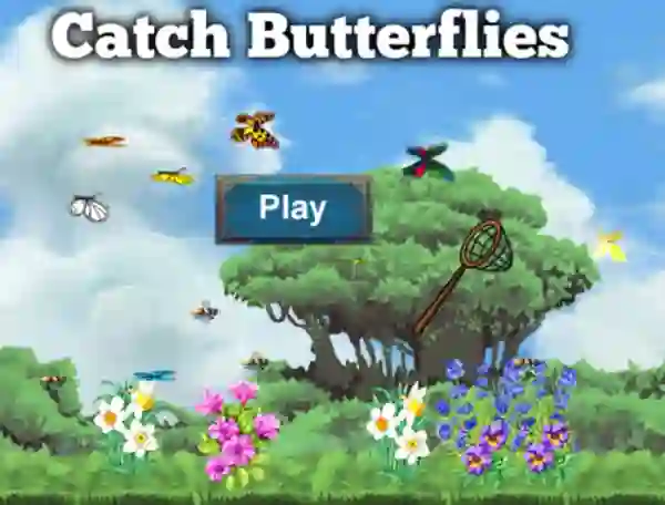 Permainan Catch Butterflies secara online