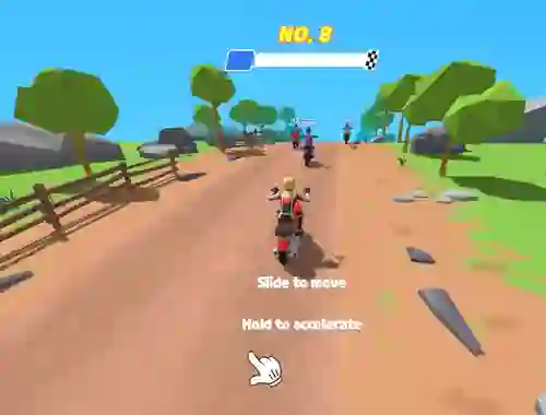 Permainan Moto Attack Bike Racing secara online