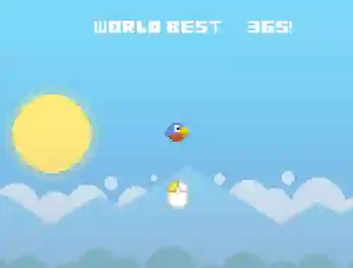 Permainan Flappy Flight secara online