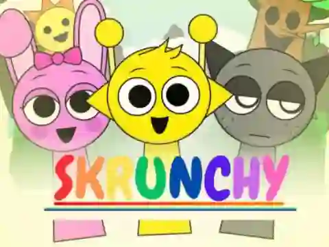 Permainan Sprunki Skrunchy secara online