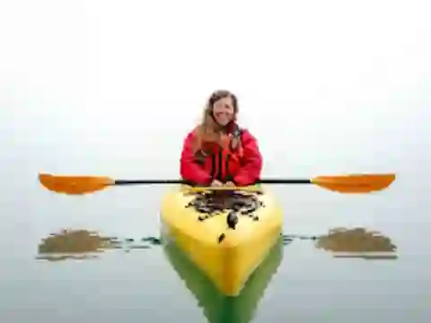Permainan Kayak Kayaking Lake Jigsaw secara online