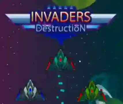 Permainan Invaders Destruction secara online