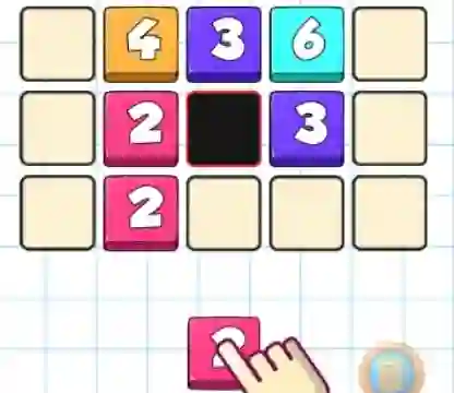 Permainan Number Merging Challenge secara online