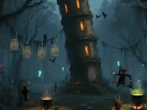 Permainan Arcane Witch1 Escape secara online