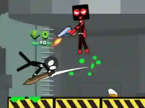 Permainan Stick Fighting Online secara online