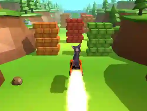 Permainan Ratomilton Rocket Car secara online