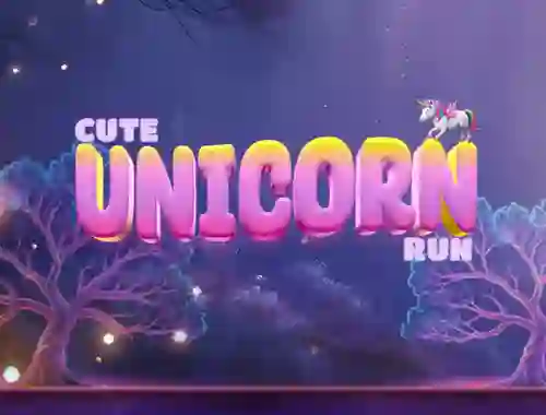 Permainan Cute Unicorn Run secara online