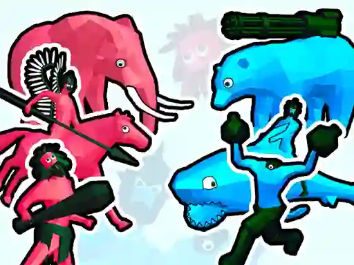 Permainan Funny Battle Simulator 2 secara online