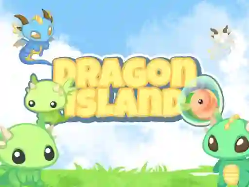 Permainan 2048 Dragon Island secara online