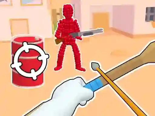Permainan Stickman Archer: Shooting Arrows at Reds secara online